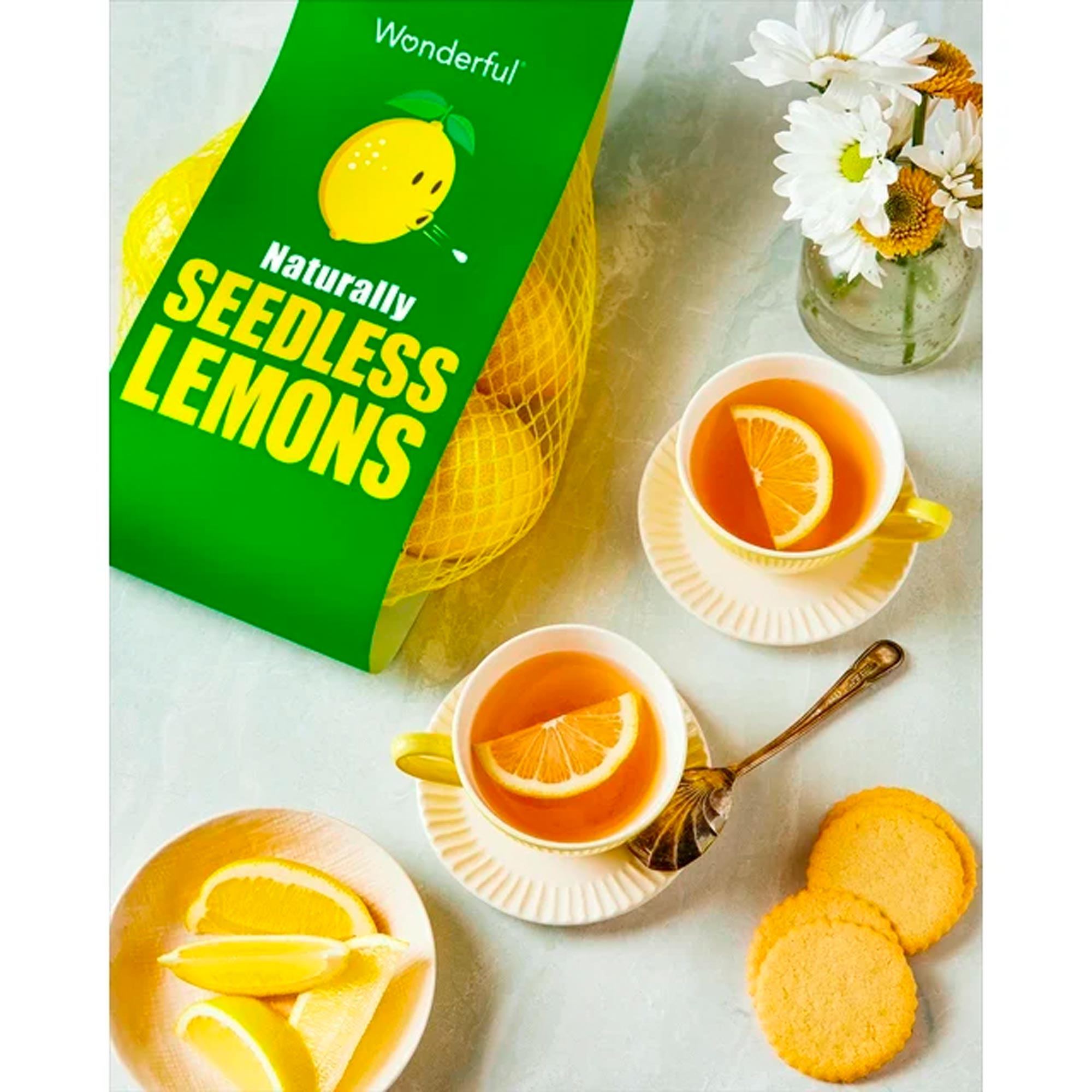 Fresh Seedless Lemons, 1 lb Bag - Imagen 3
